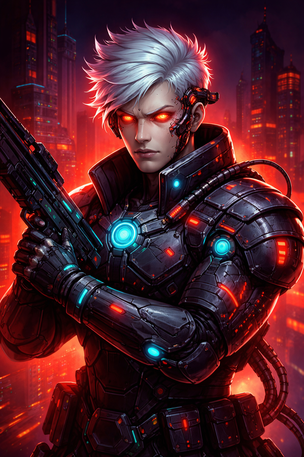 Cyber with glow
