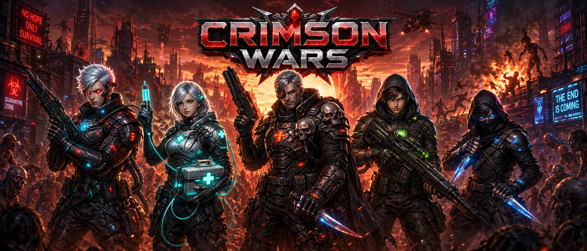 Crimson Wars key art